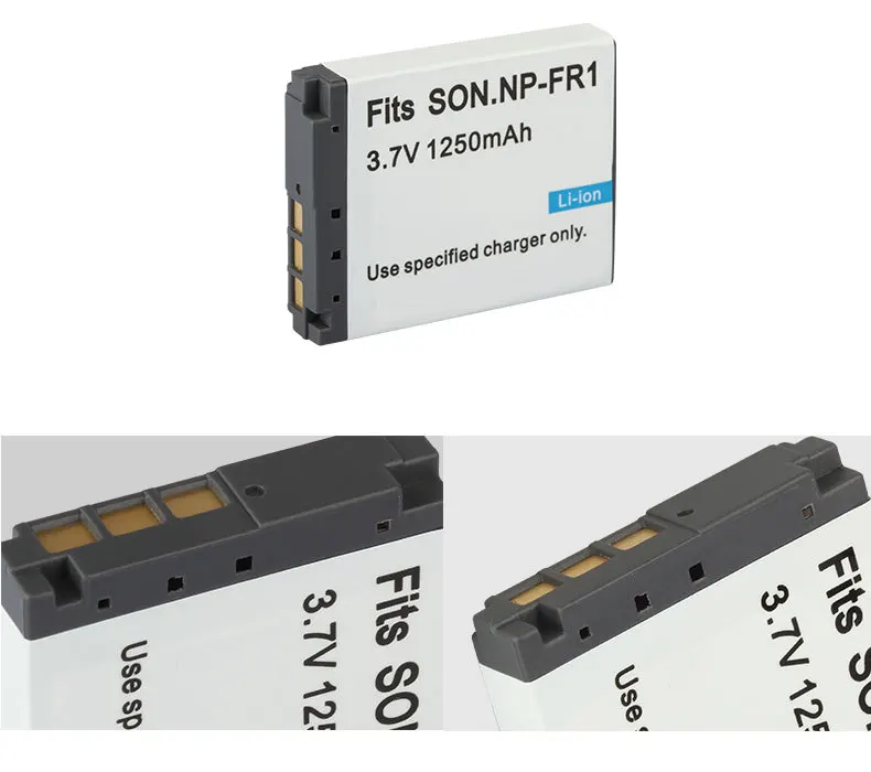 Dinto 1 шт. 1250 мАч 3,7 V NP-FR1 NPFR1 FR1 Перезаряжаемые Камера батарея для sony DSC-FX77 FX88 P100 P120 P150 P200 T30 T50 V3