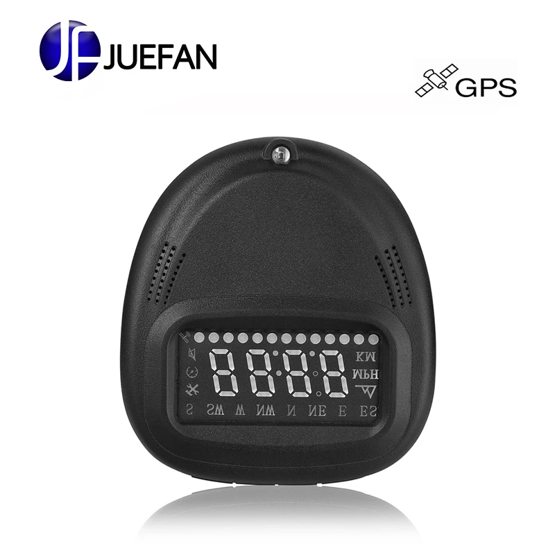JUEFAN A1 универсальный автомобильный HUD Автомобильный дисплей с головкой детектор