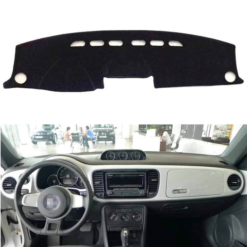 For Volkswagen VW Beetle 2012-2014 2015 2016 2017 Dashboard Cover Mat Pad Dashmat Sun Shade Instrument Carpet Car Accessories | Автомобили
