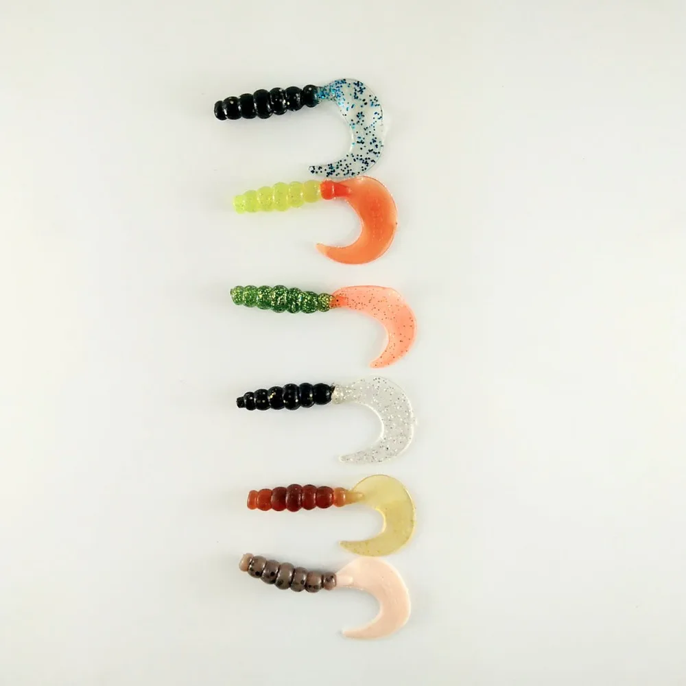 

BassLegend-Рыбная ловля окуня Grub Bass Lure 45 мм 0,9 г/55 мм 1,5 г