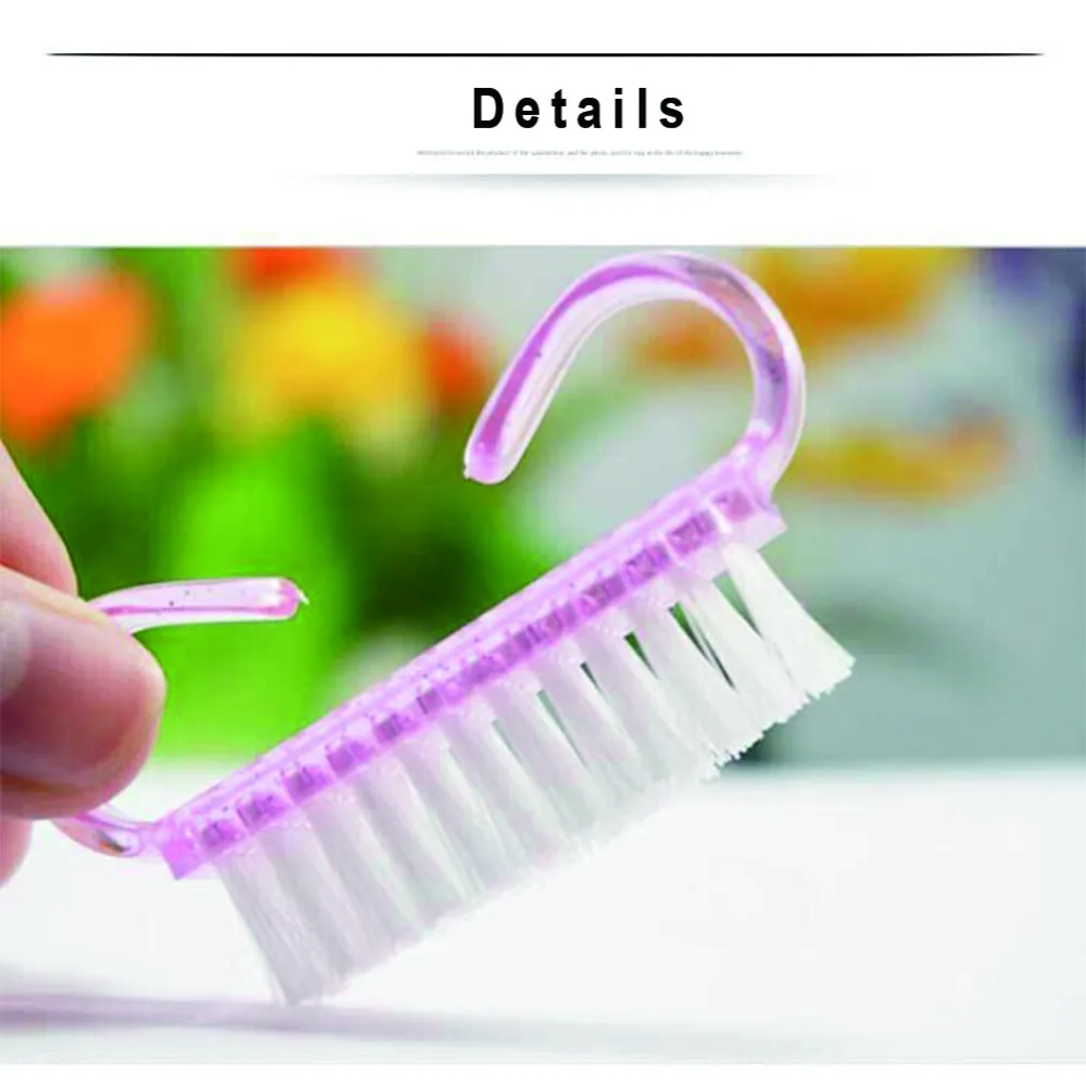 5 шт. пластиковые мини-кисти для маникюра и педикюра | Красота здоровье