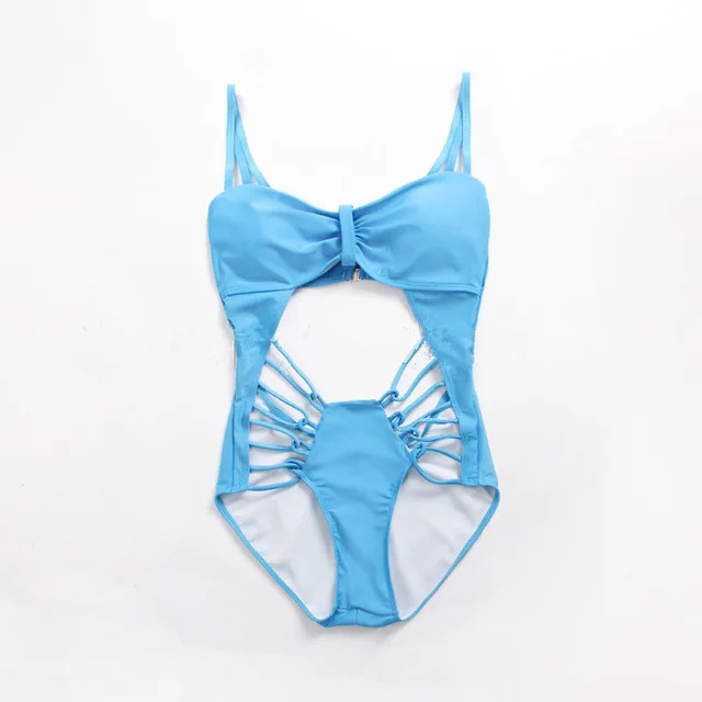 

Новый сексуальный цельный купальник с вырезами, женский купальник бикини, женский пляжный купальник, спа, боди с подкладкой, купальные кост...