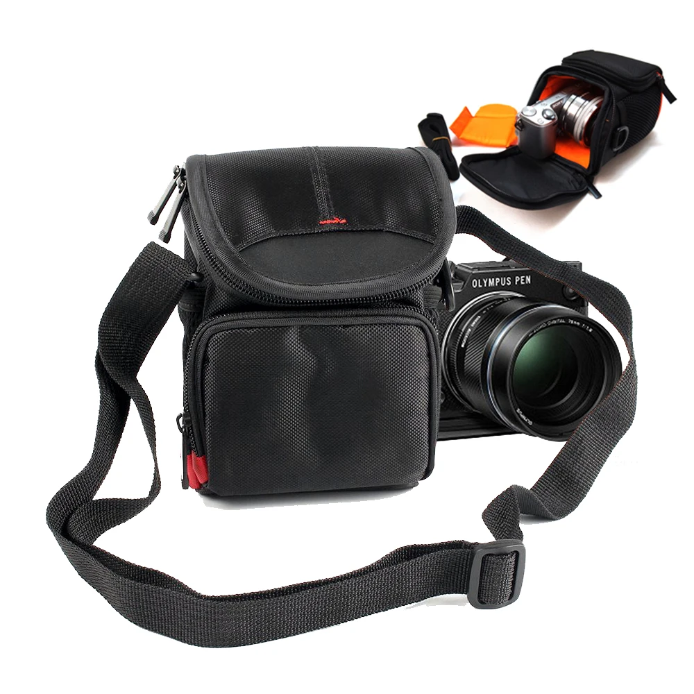 Сумка для видеокамеры Olympus E M10 EM10II M5II TG1 TG2 TG3 TG310 SH1 SH2 XZ10 SZ31M EPL7 EPL6 EPL5 PL8 PL3|camera bag case|camera