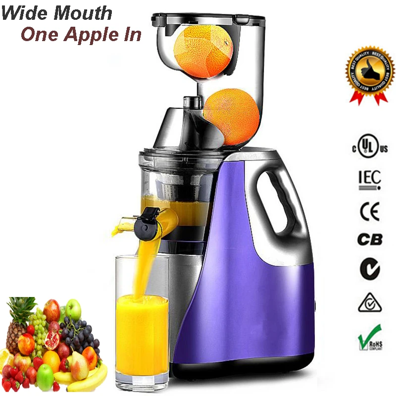 2nd поколения Ху HH медленно соковыжималки для фруктов овощной цитрусовые низкая