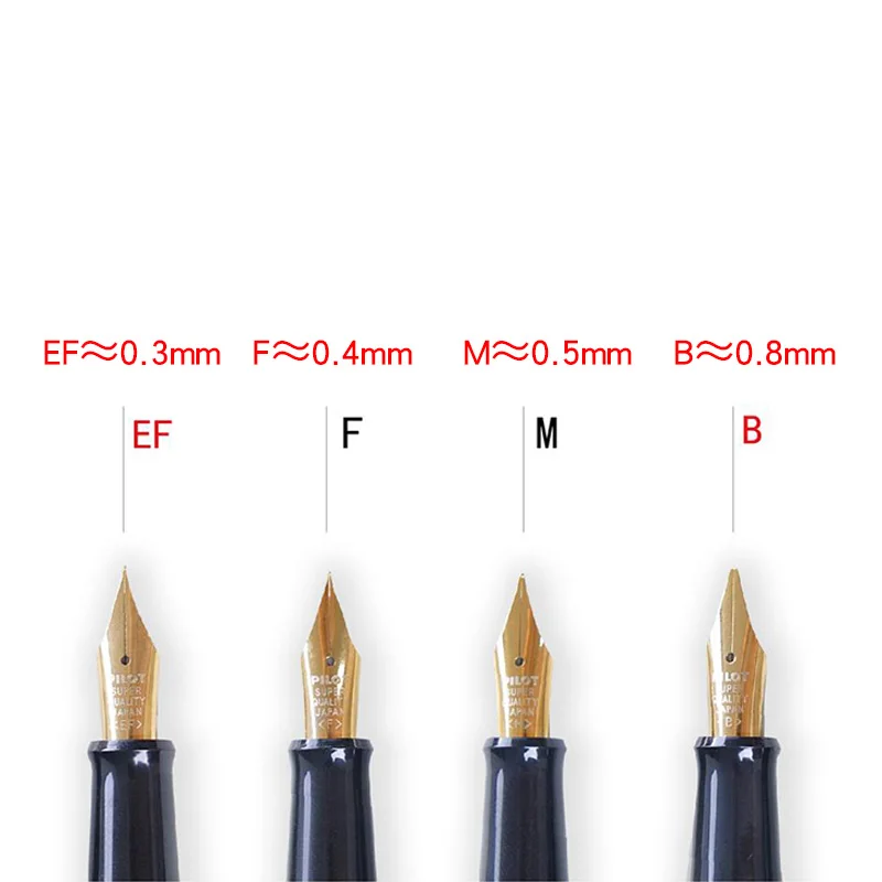 Перьевая ручка Pilot 78G 5 цветов EF F M B перо 22k Золотая оригинальная иридиевая перьевая ручка для письма каллиграфии маленький подарок