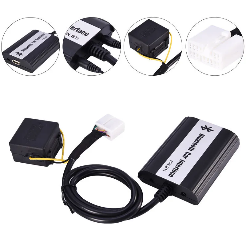 Автомобильный Bluetooth A2DP MP3 адаптер AUX USB Bluetooth Handsfree Car Kit Музыка зарядки для toyota, lexus, Scion OEM радио fit Navigation Системы