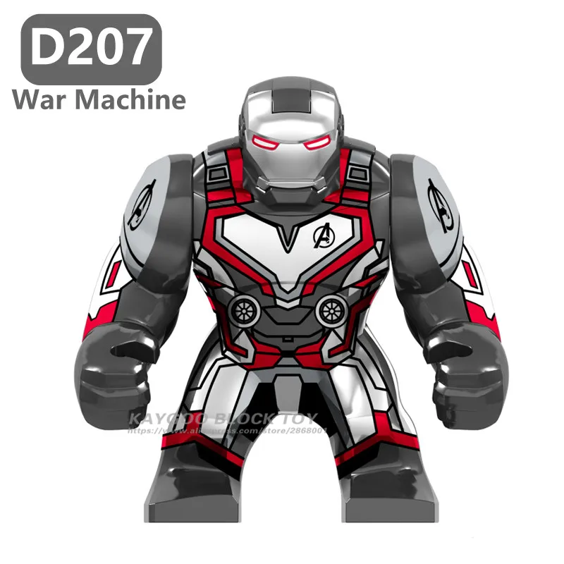 LegoINL большой Бэтмен Мстители 4 endgame Железный человек Халк Бастер танос войны
