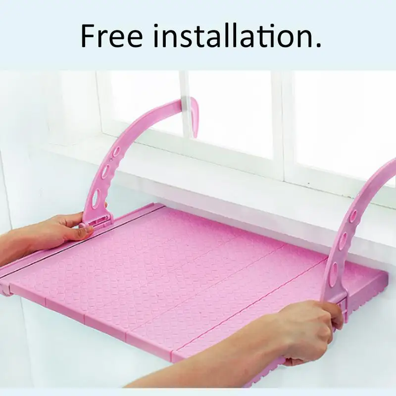 Домашняя ABS Сушилка для окна порога сушилка одежды креативная