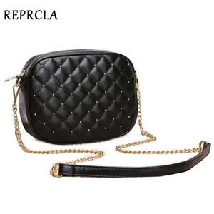 Женские сумки-мессенджеры, дизайнерские сумки через плечо с заклепками и цепочкой, сумки через плечо для женщин, горячая распродажа