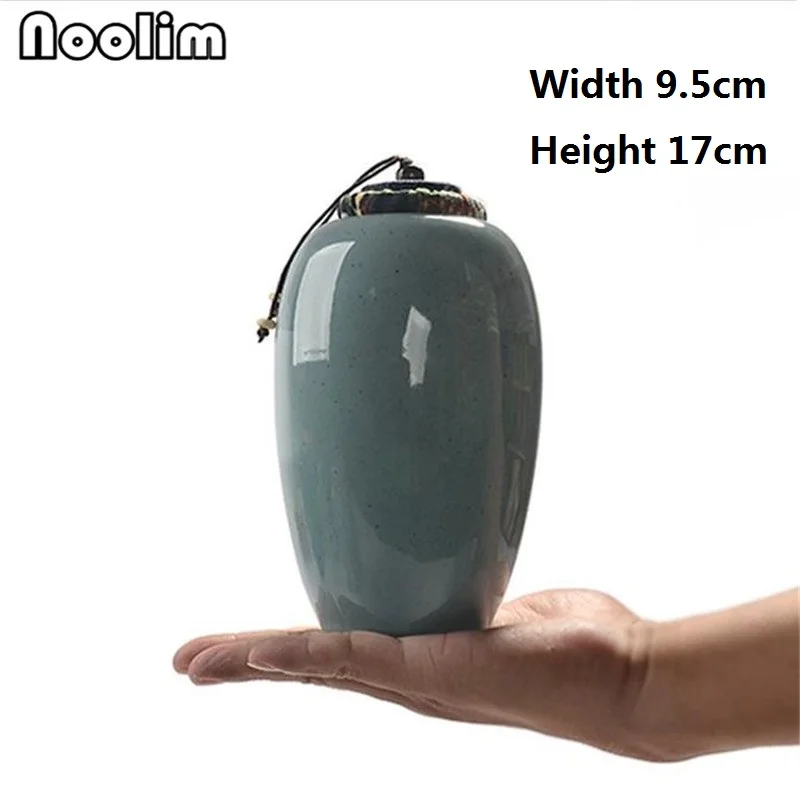 Керамический чай Caddy Творческий Ретро грубая керамика Герметичные банки с