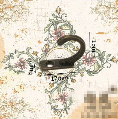 Крючки для одежды винтажные маленькие настенные крючки из цинкового сплава