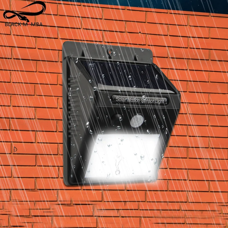 

LED Solar Lamp Waterproof IP65 Solar Light Power Garden LED Solar Light Outdoor ABS Wall Lamp