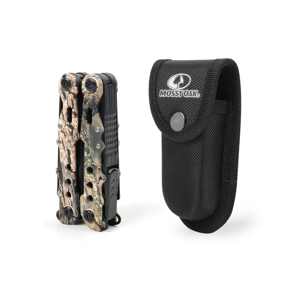 Многофункциональные плоскогубцы Mossy Oak 13 в 1 для кемпинга Складные карманные