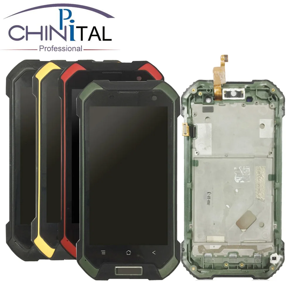 CHINPITAL горячая распродажа ЖК дисплей для Blackview BV6000 + сенсорный экран с рамкой