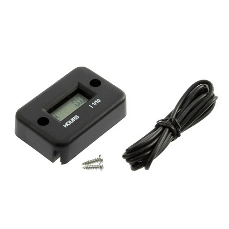 Водонепроницаемый цифровой тахометр с ЖК дисплеем измеритель частоты вращения