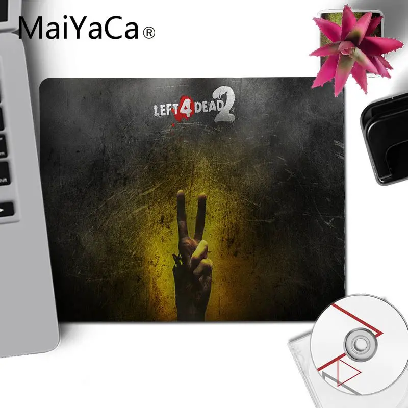 MaiYaCa 2019 Новый левый 4 мертвый ноутбук коврик для мыши Гладкий блокнот письма