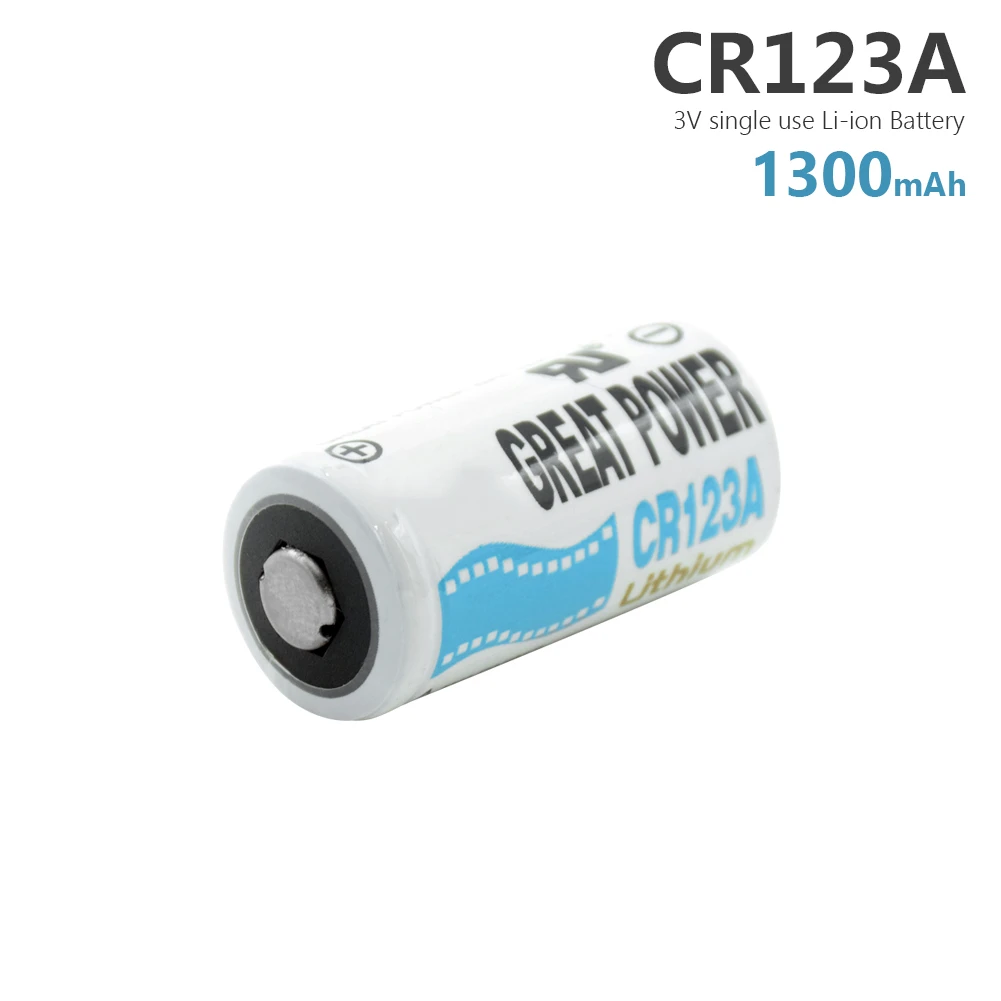 3 в литий-ионная батарея CR123A CR123 CR 123A CR17345 DL123A неперезаряжаемые батареи для камеры счетчик воды газа Высокое качество
