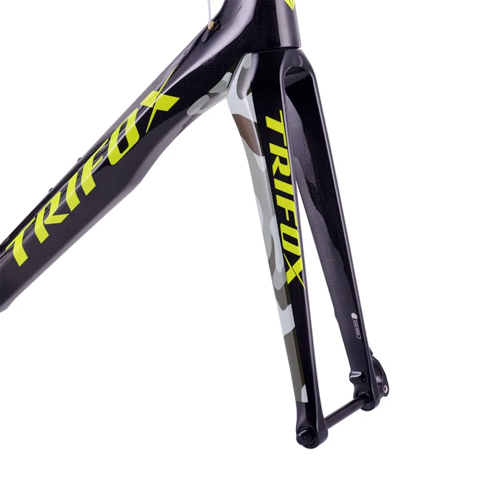 TRIFOX карбоновая рама Di2 Дисковая тормозная рама велосипедная Рама карбоновые рамы можно настроить