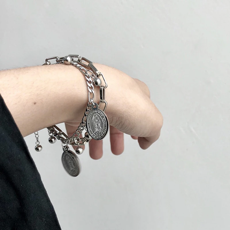 Браслет из нержавеющей стали/женский/панк/bileklik/femme браслет стали pulsera hombre для