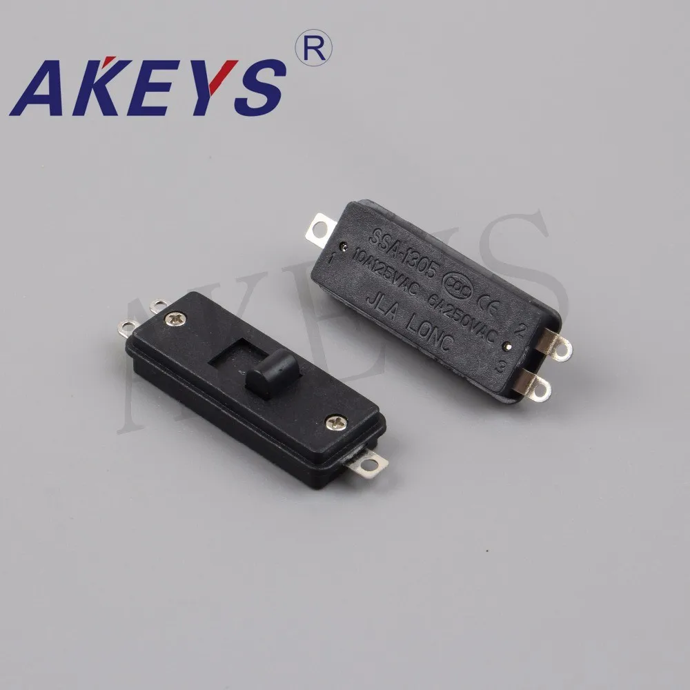 10PCS SS-1305 Wiring switch 3 pin position slide hair dryer button Hair | Обустройство дома