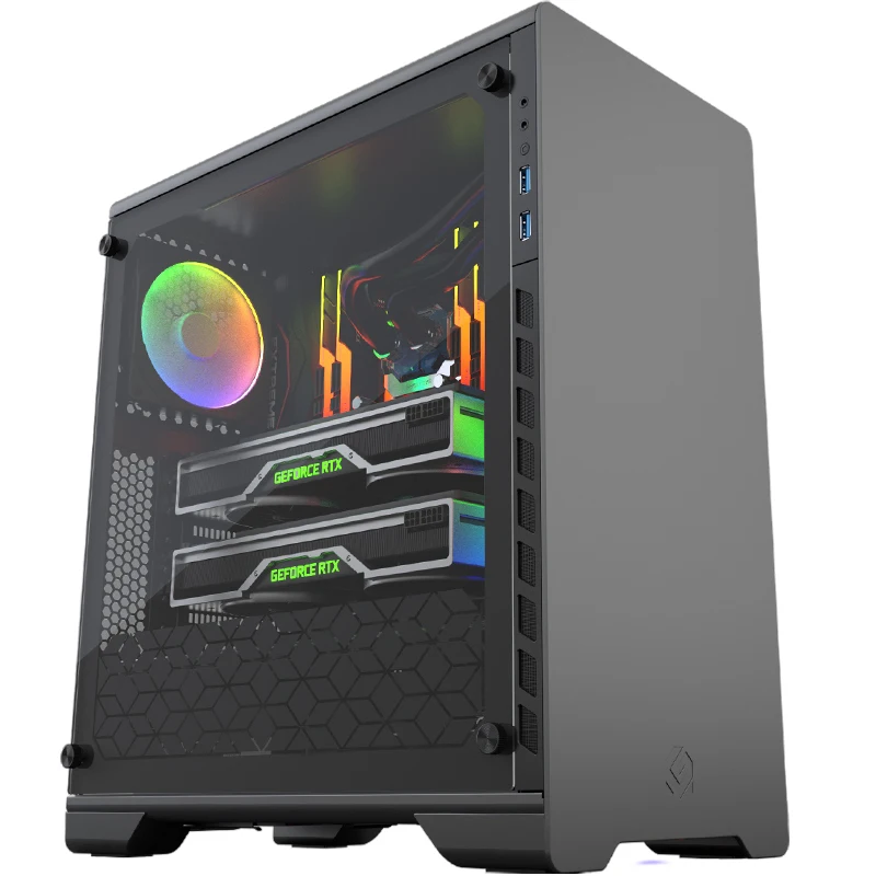PHANTEKS MG(metallicgear) NEO 510 ATX чехол для компьютера(светильник RGB поддерживает водяное охлаждение 280