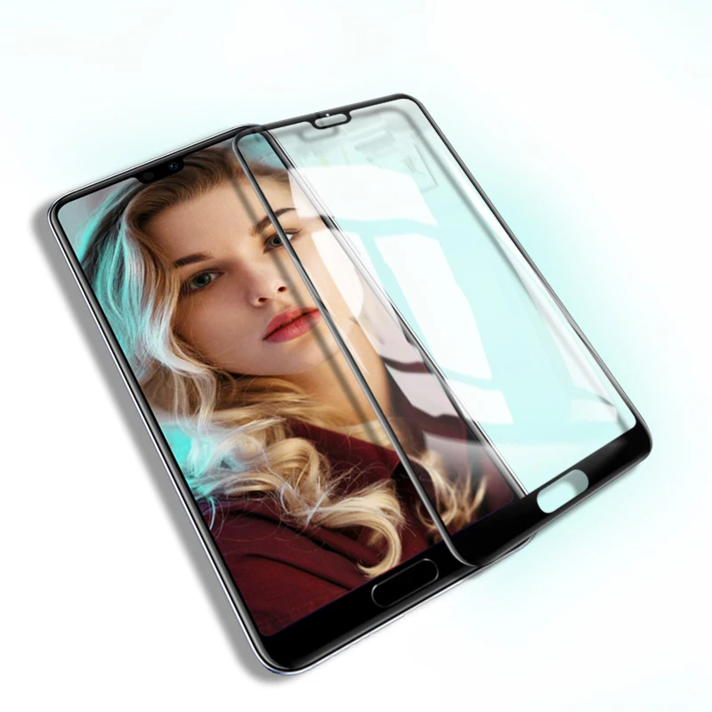 2.5D полное покрытие из закаленного стекла для huawei P20 защитное стекло на экран