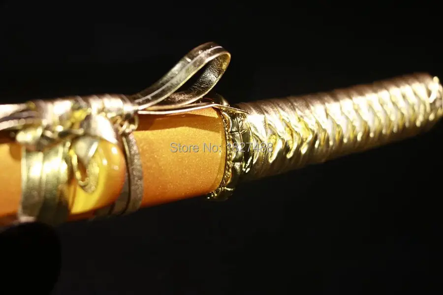 Ручная ковка пружинное стальное лезвие гибкий Wakizashi бритва острый японский