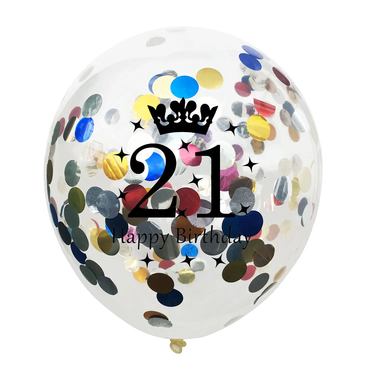 Colorful-21 10pcs/lot Happy Birthday Balloon Birthday Number Balloons 30 40 50 60 Latex Balloons Wedding Anniversary Decor Birthday Supplies - Цвет: Colorful-21