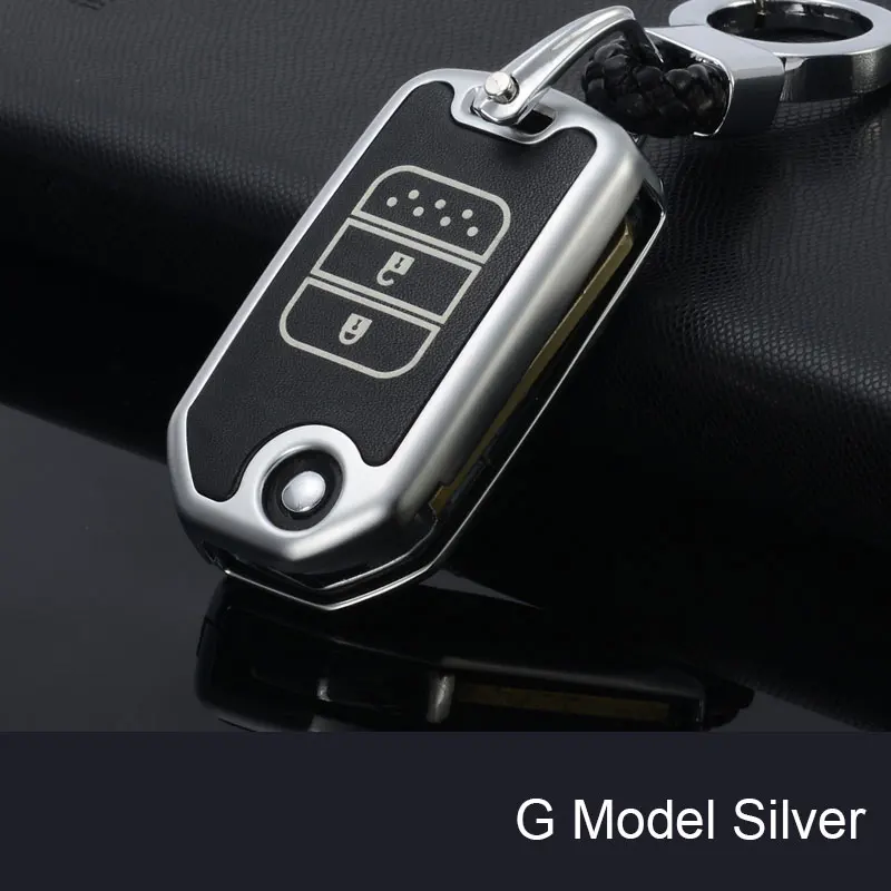 

Zinc Alloy Leather Key Holder For Honda Accord City Civic Crv Element Fit Hrv Odyssey Crider Jed Spirior Key Chain For Honda