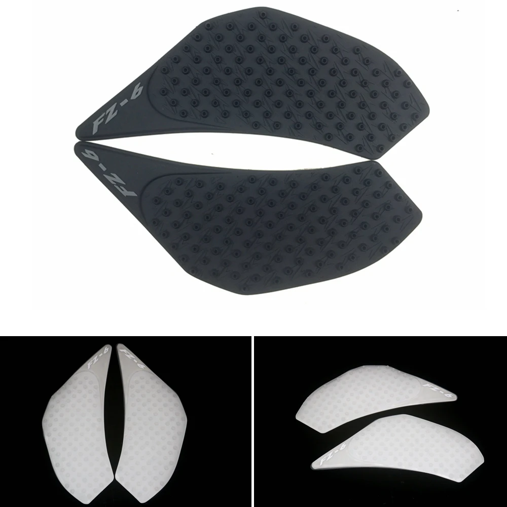 

Tank Grip Pads For YAMAHA FZ6 2006-2007-2008-2009-2010 Protector Sticker Decal Gas Knee Grip Tank Traction Pad Side 3M