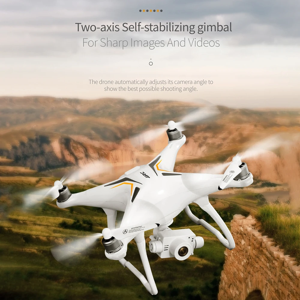 JJRC X6 Aircus 5G wifi FPV gps Радиоуправляемый Дрон с камерой 1080P HD широкоугольный карданный Дрон следуем за мной режим высоты бесщеточный Радиоуправляемый квадрокоптер