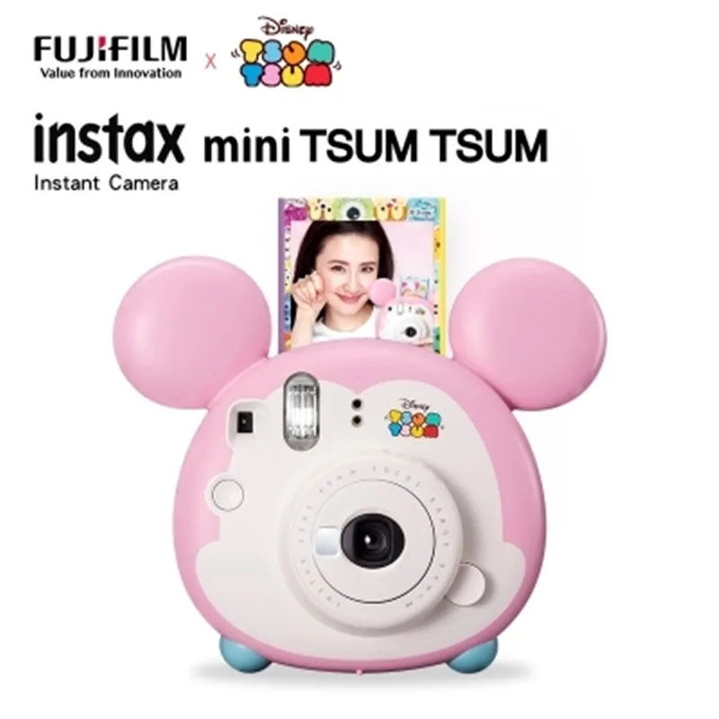 Оригинальная камера Fuji милая розовая Fujifilm Instax mini TSUM мгновенная пленочная печать