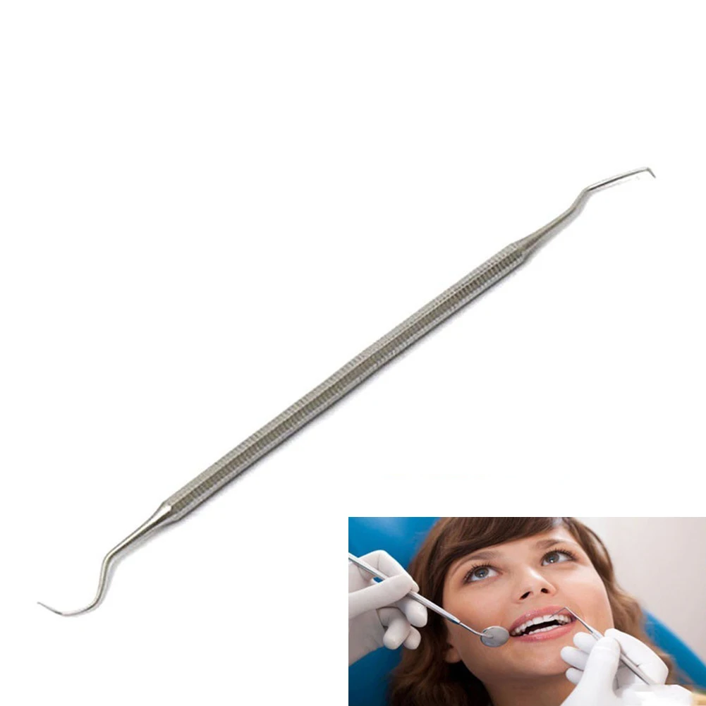 Stainless Steel Double End Hook Tooth Probe Dental Teeth Clean Hygiene Toothpick | whitening products