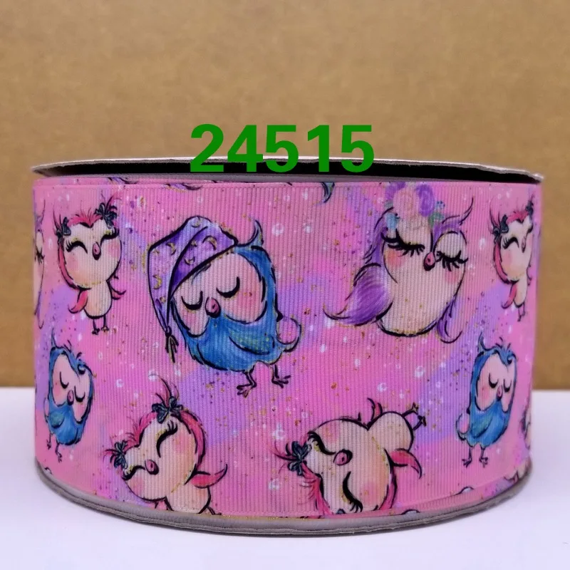 50 ярдов мультфильм напечатанный grosgrain ленты 24695
