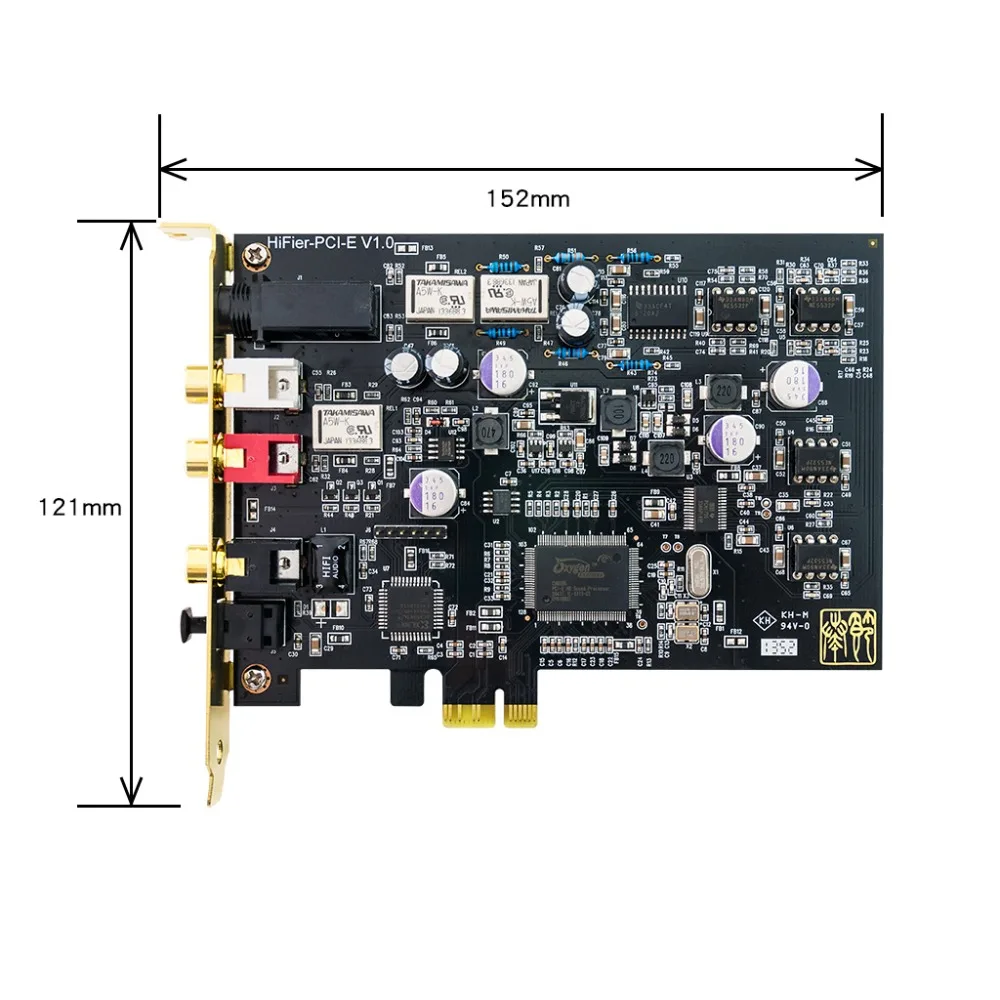 TempoTec Serenade PCI-E HIFI карта Headpone усилитель поддержка ASIO WIN XP 7 8 10