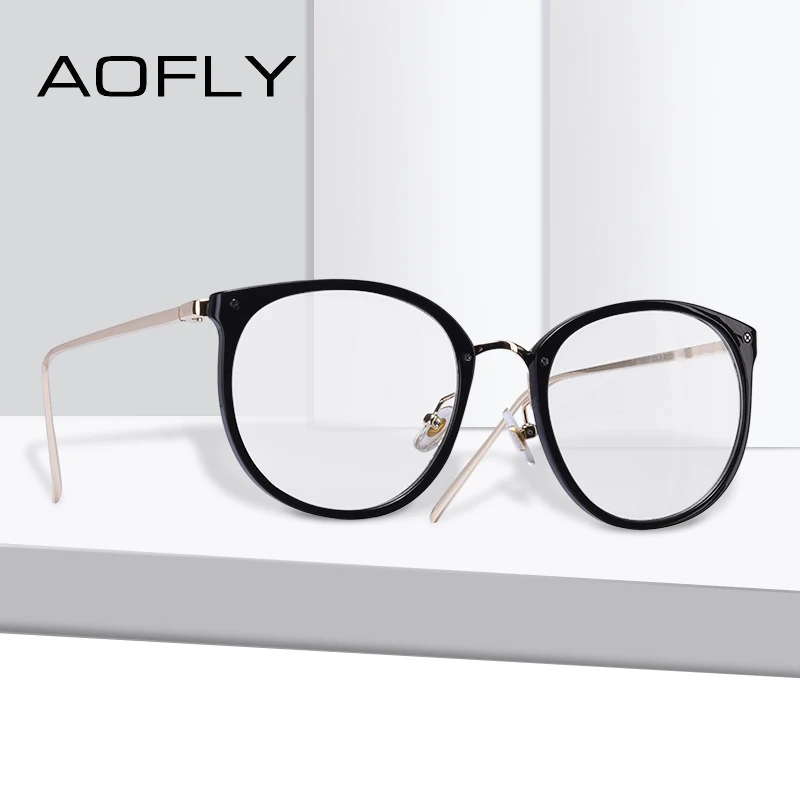 Женские очки кошачий глаз AOFLY брендовые дизайнерские оправы для чтения с