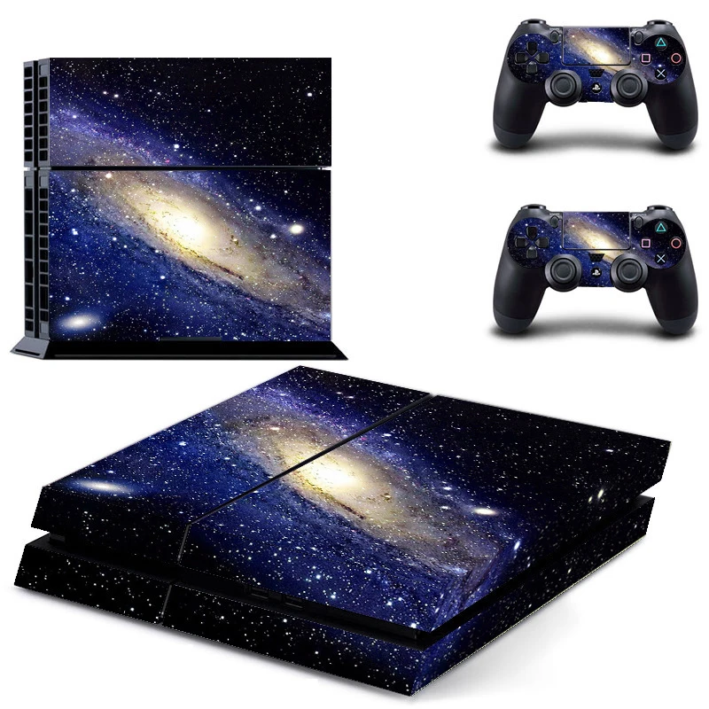 С рисунком Звездная Галактика виниловые наклейки на кожу Крышка для sony PS4 консоль