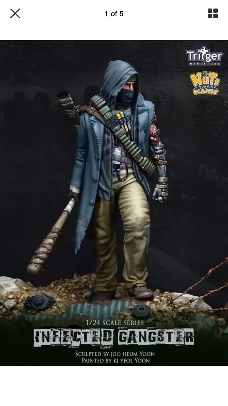 75 мм 1/24 фигурки солдат модель наборы неокрашенный и в разобранном виде G199dd