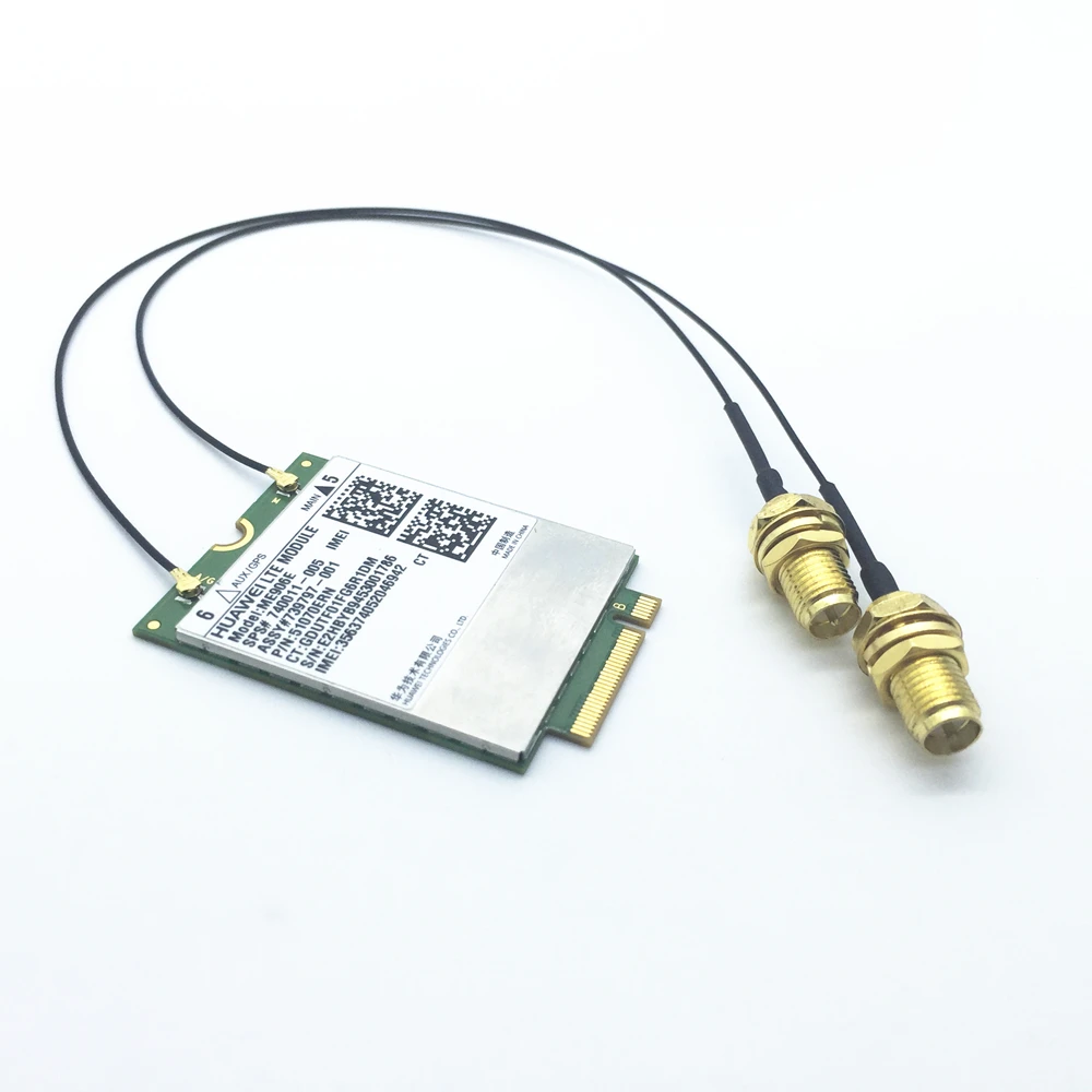 Пара элементов IPEX MHF4 для ноутбука/Встроенная антенна WWAN 3G/4G/LTE ME906E NGFF / M.2