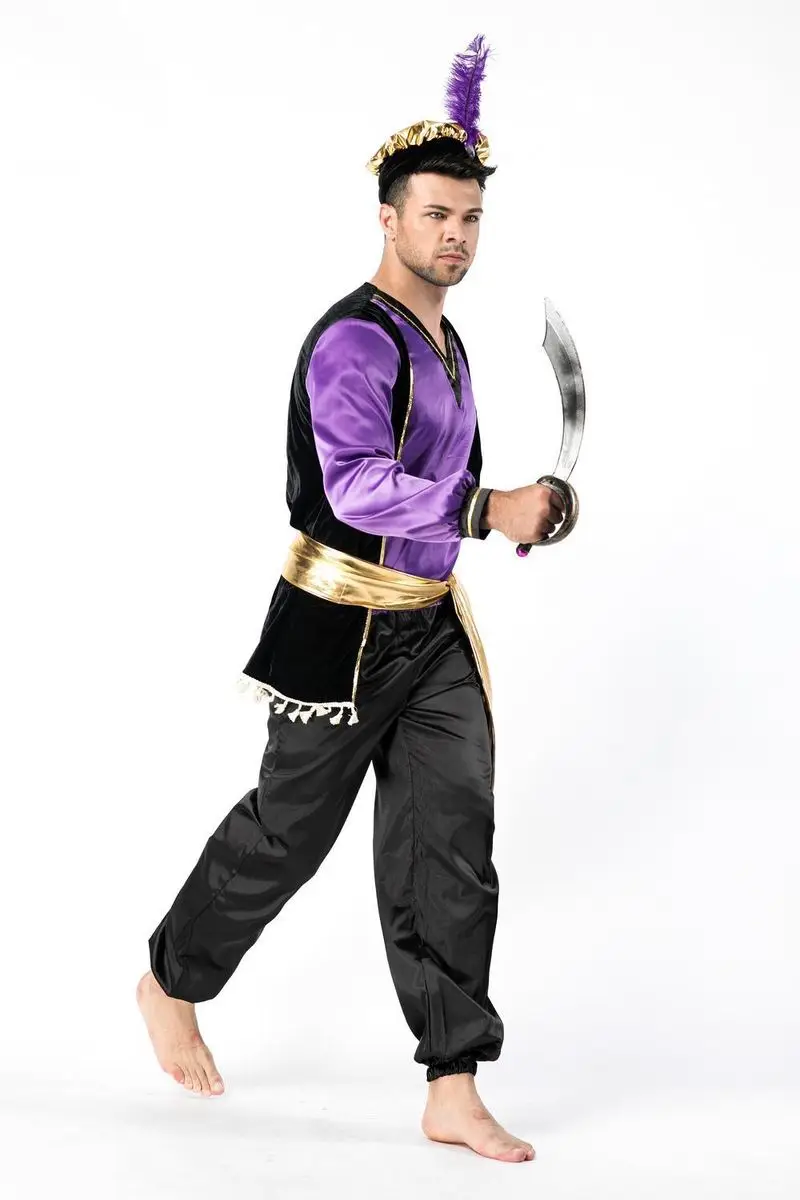 Лампа Алладина принц Хэллоуин костюм для взрослых человек косплей ролевые игры