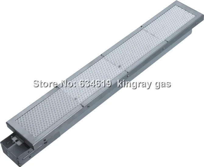 Керамическая инфракрасная газовая горелка для барбекю из нержавеющей стали с