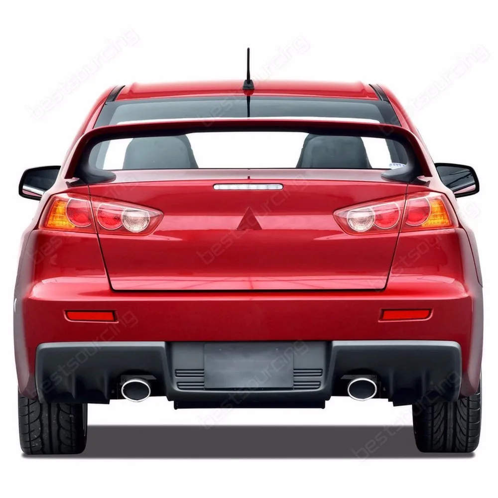 ANGRONG Светодиодный отражатель бампера красный объектив задний стоп-сигнал для Mitsubishi Lancer Evolution X Outlander Sport/RVR/ASX(CA256