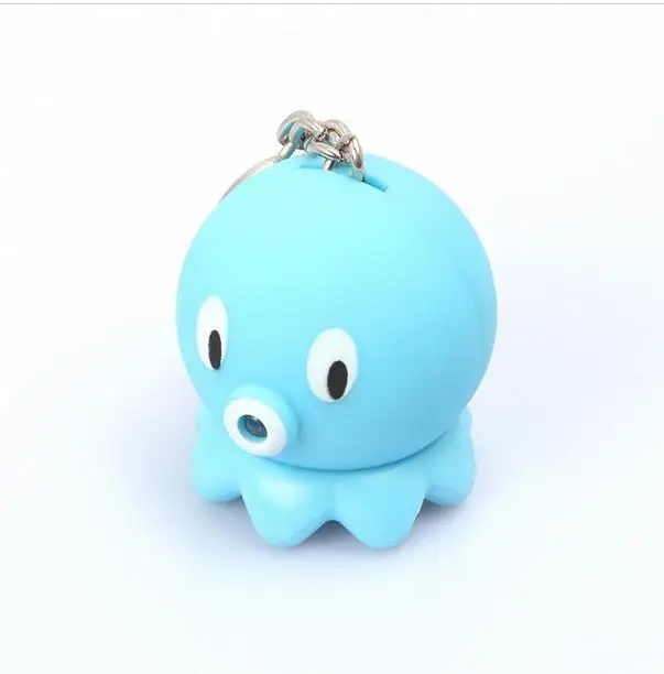 Новое поступление светодиодная лампа фигурка игрушки со звуком брелоки детские