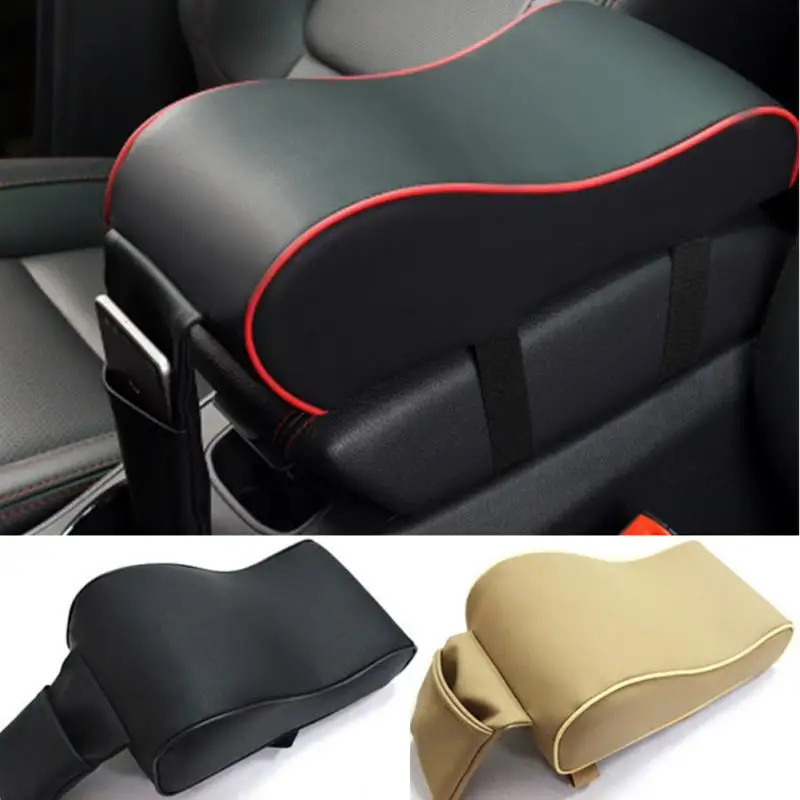 Universal New Car Armrest Pad Auto Armrests Center Console Arm Rest Seat Box Vehicle Protective Leather | Автомобили и мотоциклы