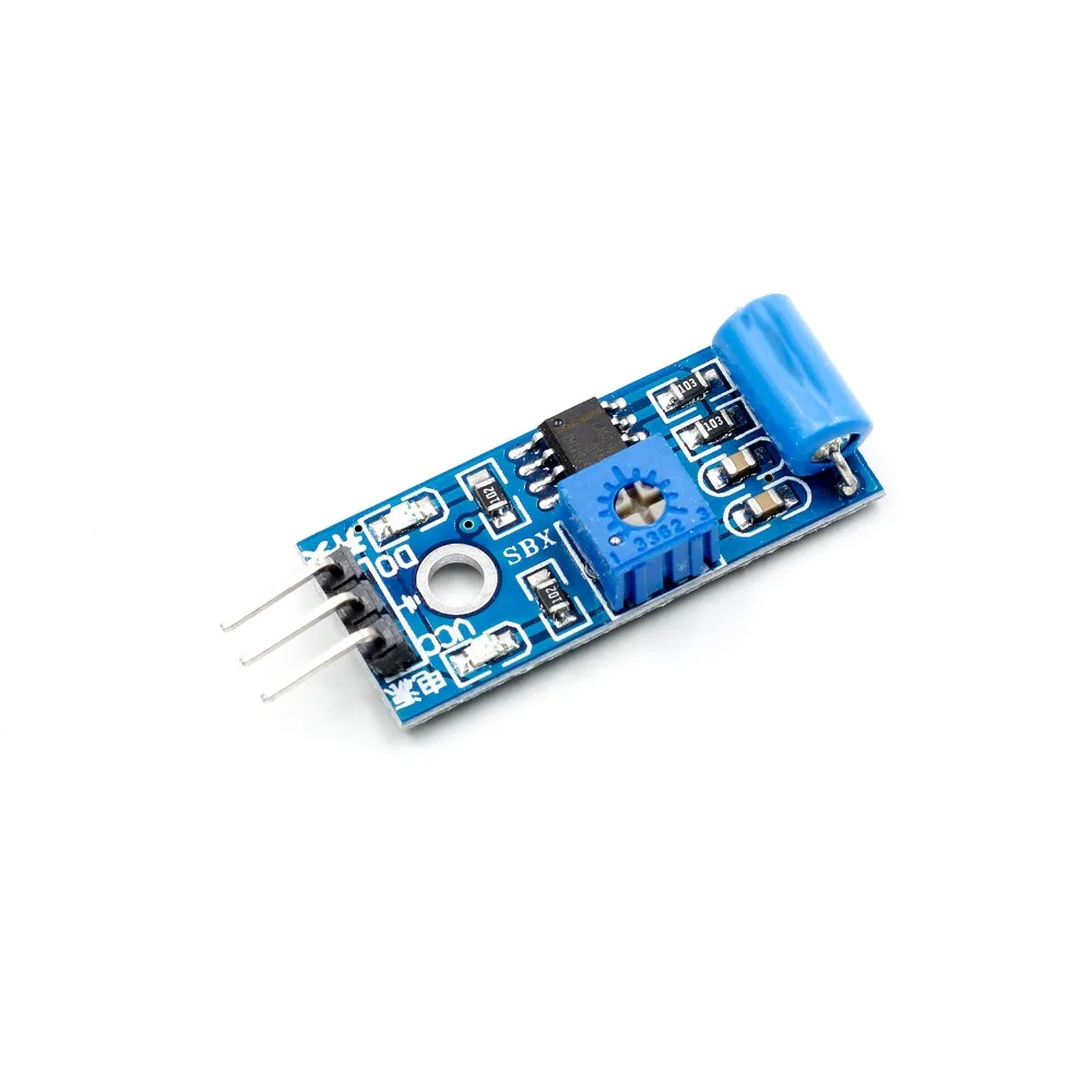 Normally Closed Vibration Sensor Module for Alarm System DIY Smart Vehicle Robot Helicopter Airplane Aeroplane | Электронные