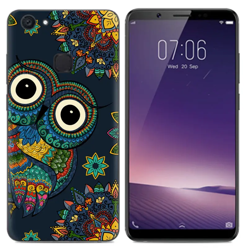ДЛЯ VIVO V7 v7plus силиконовый чехол для телефона сзади Прозрачная крышка BBK V 7 Plus |