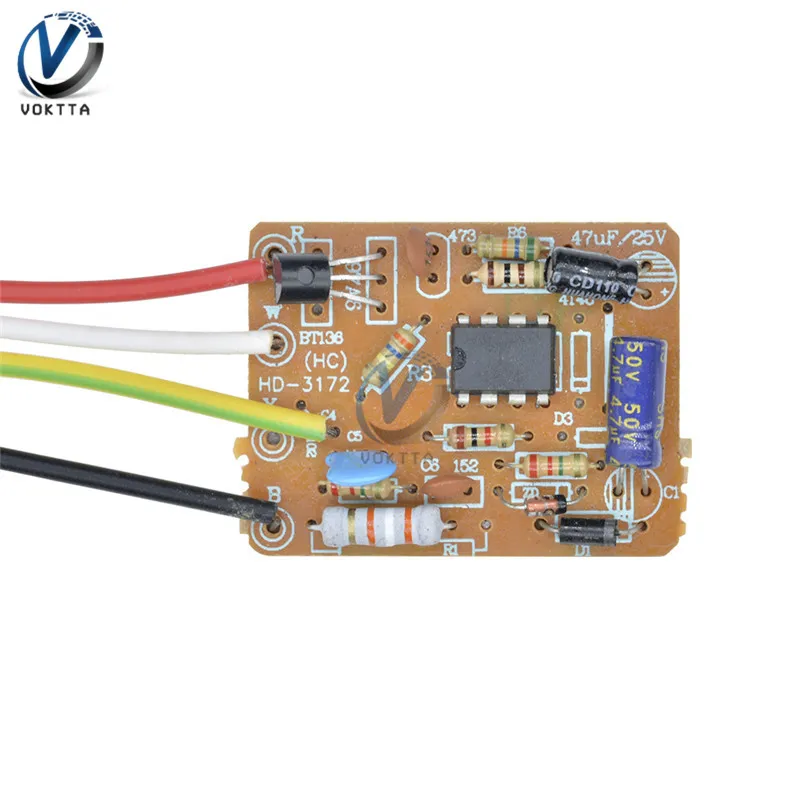 2 шт. AC 100-240V 50Hz 3 Way сенсорный Сенсор переключатель Настольный светильник Запчасти сенсорный Управление Сенсор диммер для ламп, который можно собрать самостоятельно Сенсор s выключатель лампы