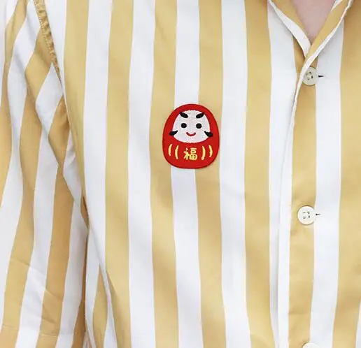 Япония Lucky Cat Вышивка глажка на крутые аппликации для детей куртка одежда для футболок наклейки Значки для шляп рюкзак - Цвет: 02