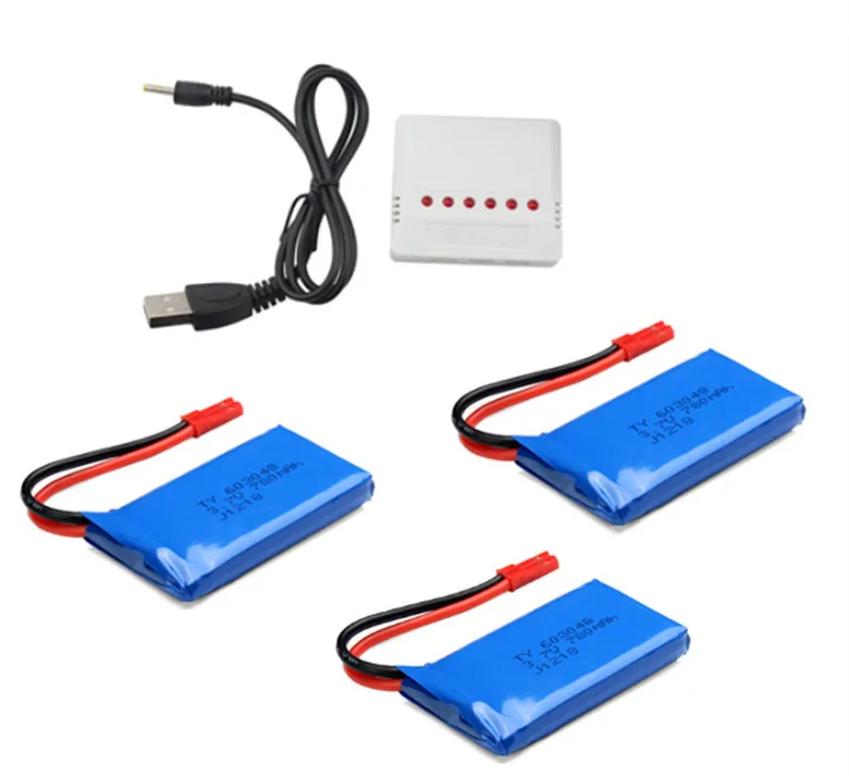 3x3 7 в 780 мАч аккумулятор + зарядное устройство 6 1 для Wltoys V626 V636 V686 V686G V686J V686K 2.4Gh 4CH