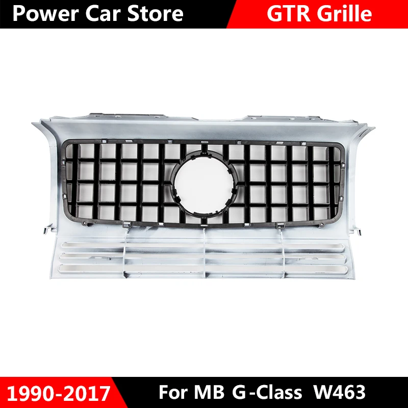 Новинка W463 GTR GT R Стиль передний гриль гонки решетка для Mercedes Benz Facelift G550 G500 G350 G55 G63